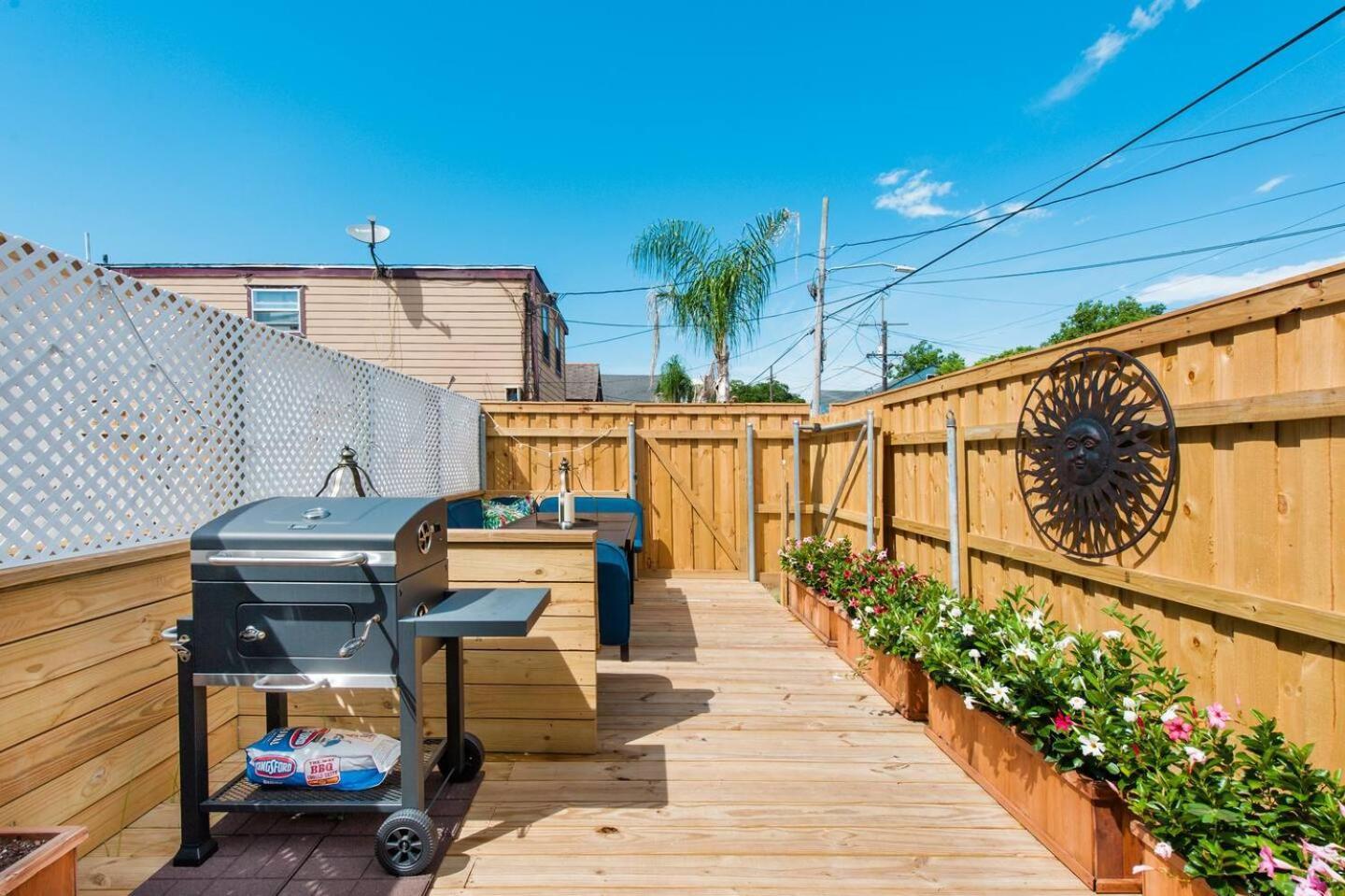 Shotgun Craftman House With Private Patio Apartment New Orleans Exterior foto